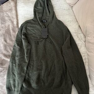NAADAM Olive Cashmere Hoodie